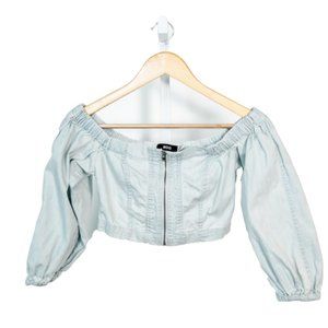 BDG Off-The-Shoulder Crop Top